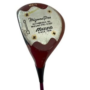 Ivan Lendal Signed Autograph Mizuno Pro MS-1 Persimmon Wood Driver